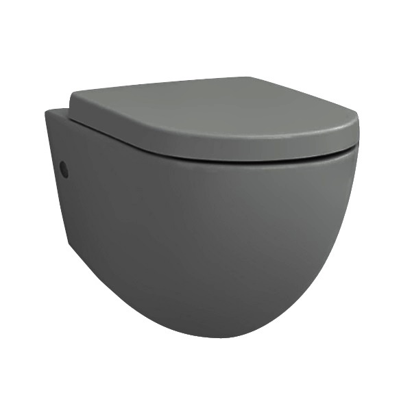 Унитаз подвесной 52 см ArtCeram File 2.0 FLV004 1500 grigio oliva