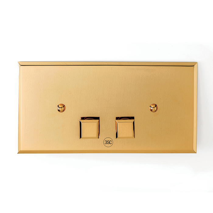3SC SQUARE pLAQUE Клавиша смыва для бачков Geberit UP320/720, 33*2,5*h17, материал: латунь, цвет: золото 24к. SQL00GD