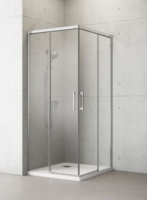 Душевая кабина 90x90 с двумя раздвижными дверями IDEA 8 KDD