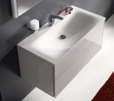 Тумба с раковиной 80 см KEUCO Royal Reflex 34060210000 белый