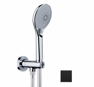 Bossini Syncronia Душевой гарнитур C12035C.073 чёрный матовый
