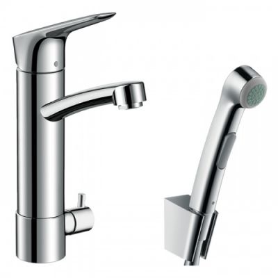 Hansgrohe Talis Смеситель для раковины, на 1 отв., с ручной лейкой, цвет: хром 31515000