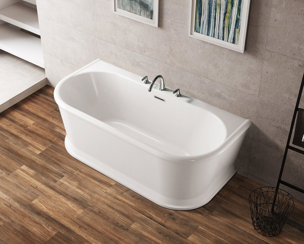 Belbagno Ванна акриловая пристенная 170x80 BB408