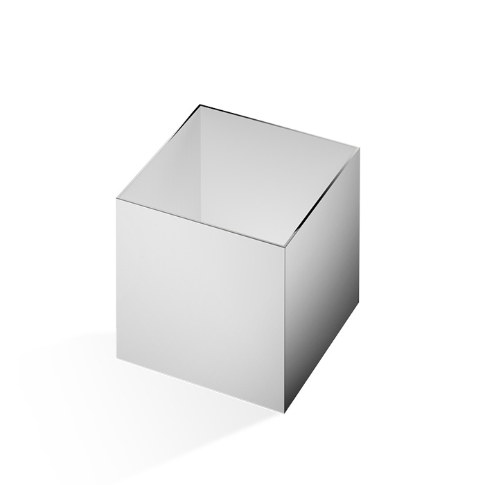 Decor Walther Cube DW 356 Баночка универсальная 13x13x14см, настольная, цвет: хром 846400