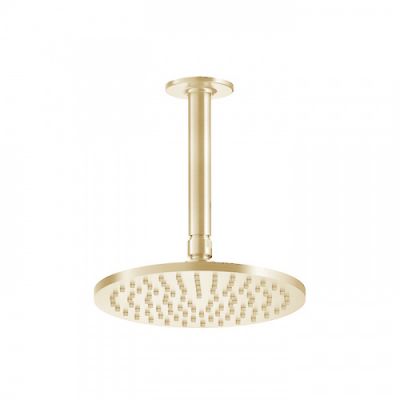 Gessi Inciso Верхний душ, 1/2, Ø 20см, с защитой от налёта, потолочный, цвет: золото 58152#246