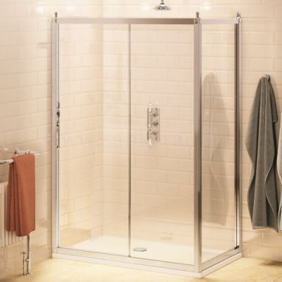 Душевой уголок 110*70 с функцией плавного закрывания Burlington C6S +C11