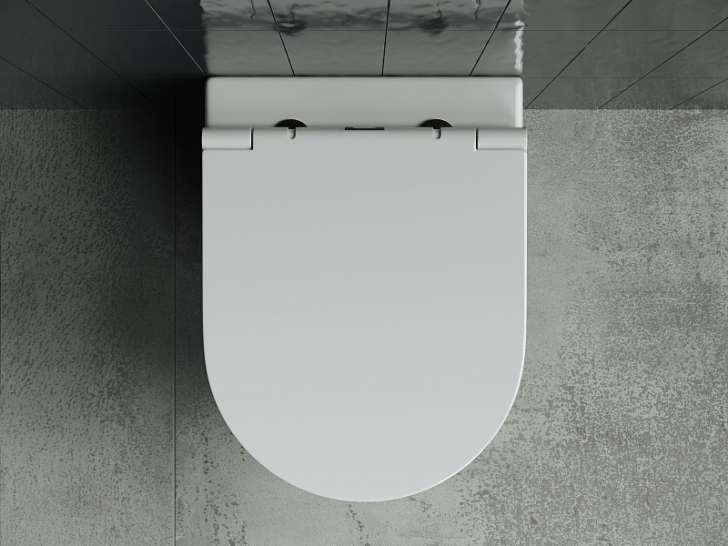 Подвесной унитаз 48 см Ceramica Nova Rimless