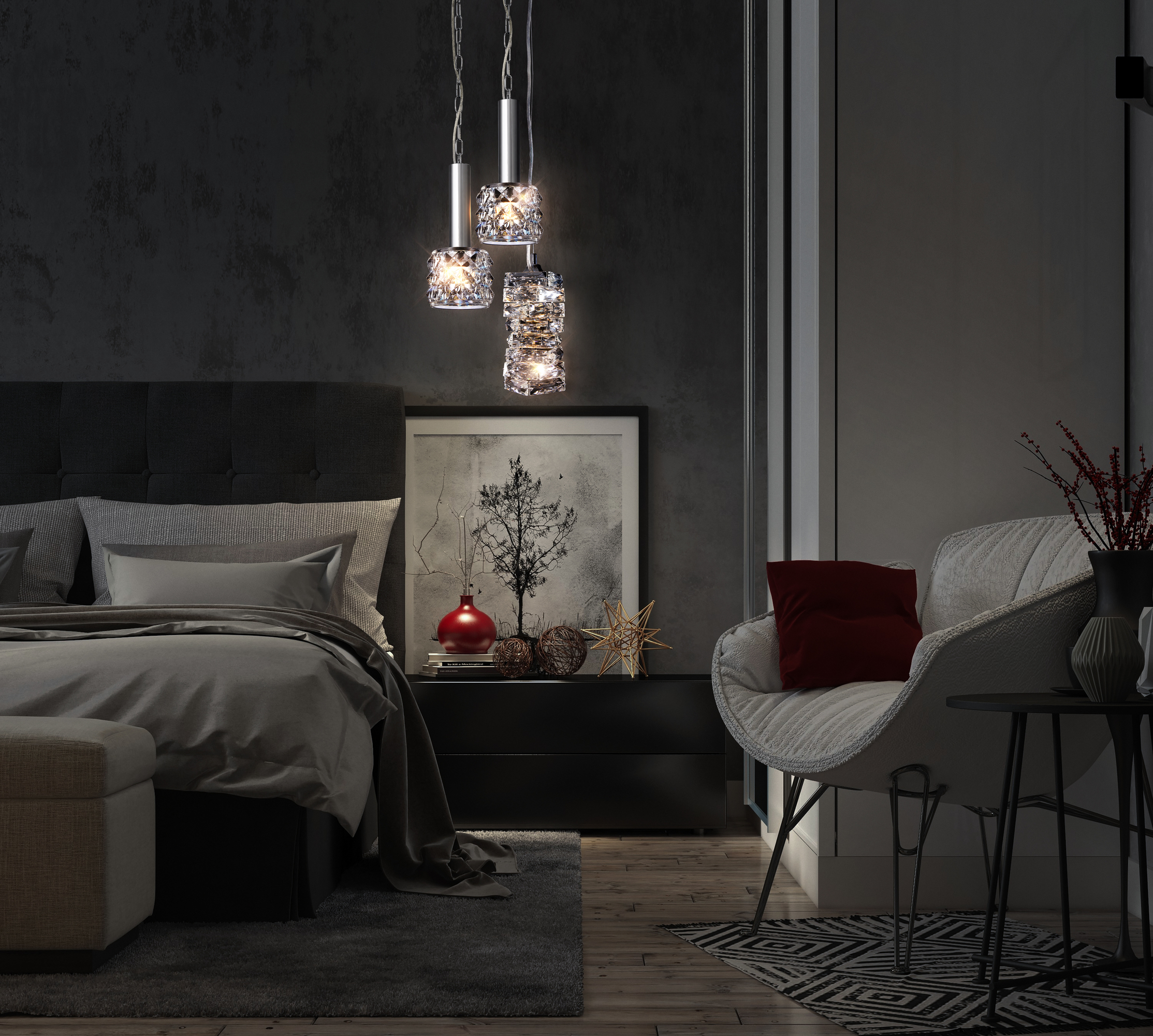 Maytoni Coil Подвесной светильник MOD124PL-L3CH3K
