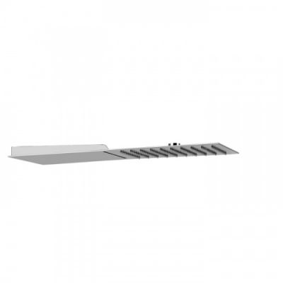 Gessi Tremillimetri Верхний душ 195х550 мм., для настенного монтажа, цвет: Steel Brushed 33063#239