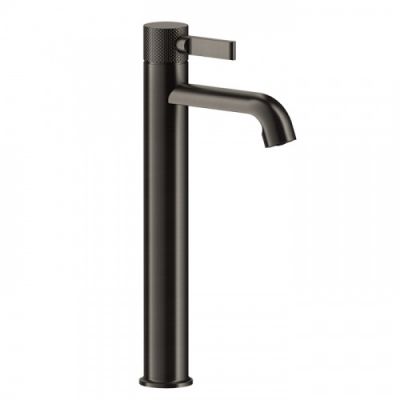 Gessi Inciso- Смеситель однорычажный высокий с донным клапаном, цвет: black XL 58003#299