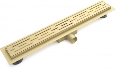 M-RAIN-60SG Желоб линейный ESBANO 600 мм, матовое золото