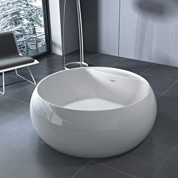 Акриловая ванна BELBAGNO BB30-1550, 1550x1550x600