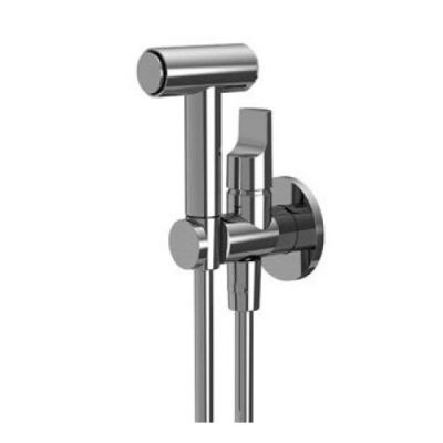 F2320/4SN Гигиенический душ, Fima Carlo Frattini, Collettivita', цвет-брашированный никель
