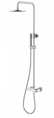 Стойка для душа STICK WHITE TOUCH CHROME 128-WCR.2