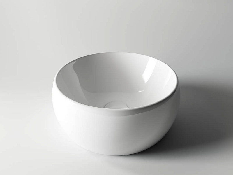 Умывальник чаша накладная круглая d39 Ceramica Nova Element CN6001