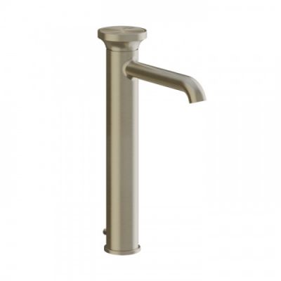Gessi Origini Смеситель для раковины высокий с донным клапаном, цвет: Finox Brushed Nickel 66003#149