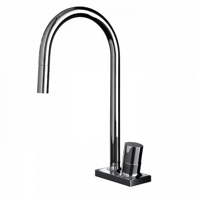 Carlo Frattini Kitchen Fluid Смеситель для кухни, цвет: хром F7028CR