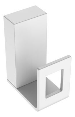 Крючок Boheme Matt White серия Q 10946-MW