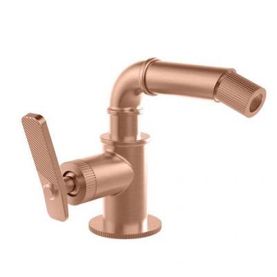 79401186 Palazzani Industrial Gas смеситель для биде, Розовое золото шлифованное, PVD 86