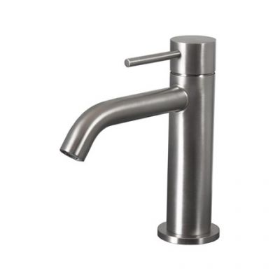 RU620E03Q AQUAELITE смеситель для раковины Metal 316, нержавеющая сталь шлиф., 03Q/5353