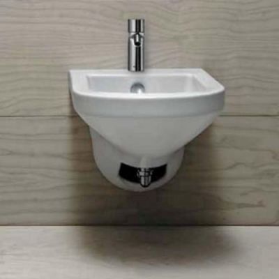 AZZURRA THIN биде подвесное 56х36см с 1 отв. под смеситель, цвет: белый