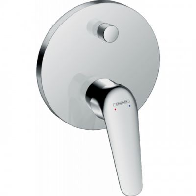 Hansgrohe Novus Смеситель для ванны, встраиваемый, внешняя часть, цвет: хром 71046000