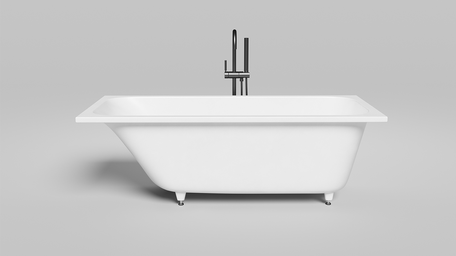 Salini ORLANDA KIT Ванна встраиваемая 170x70 белая матовая