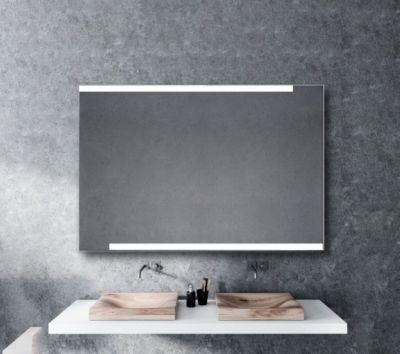 Xpertials OSNA, зеркало 80х80 см, LED свет, вкл/выкл с диммером, профиль матовый хром
