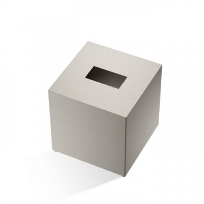 Decor Walther Cube KB 83 Диспенсер для салфеток 13.3x13.3x13.5см, настольный, цвет: никель сатинированный 845634